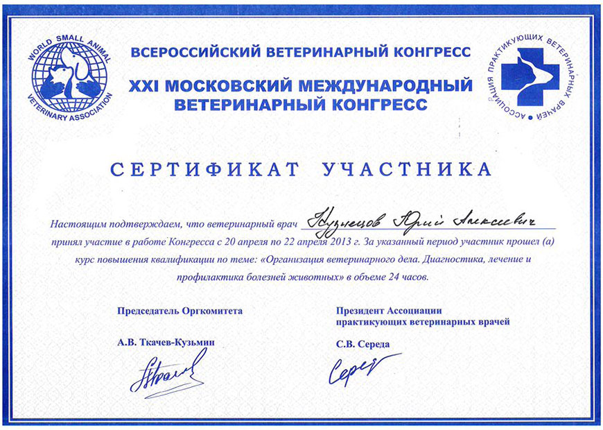Кузнецов Юрий Алексеевич