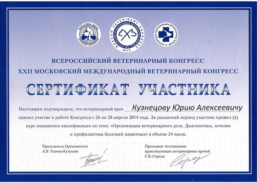 Кузнецов Юрий Алексеевич